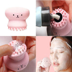 Cute Facial Exfoliator Face Brush