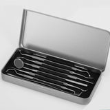 6pc/set Stainless Steel Dental  Tool Set