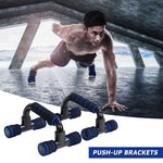 Sports Push-up Bracket Plastic H-shaped Home Arm Muscle Power Trainer Equipment for Household Working-out Accessories