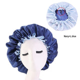 Reversible Satin Bonnet Hair Caps