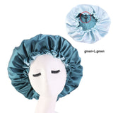 Reversible Satin Bonnet Hair Caps